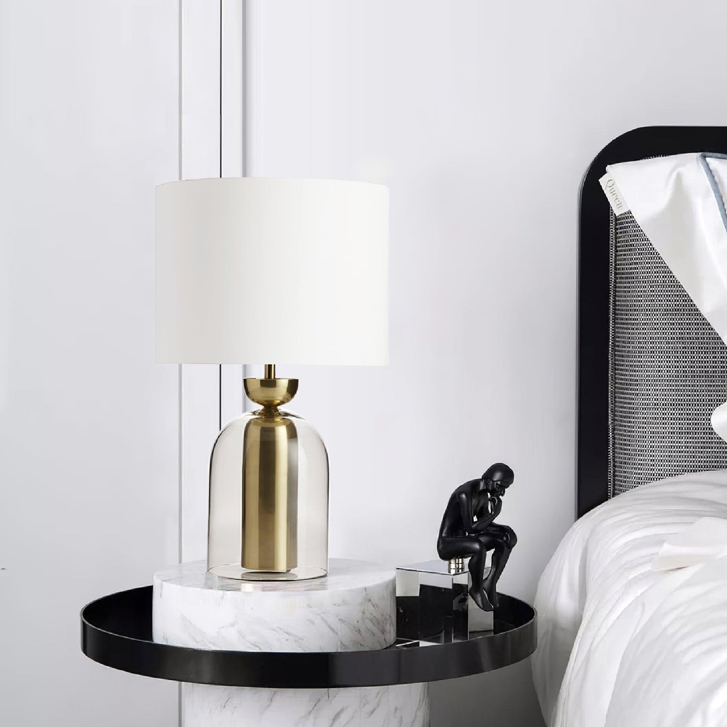 Glass Table Lamp