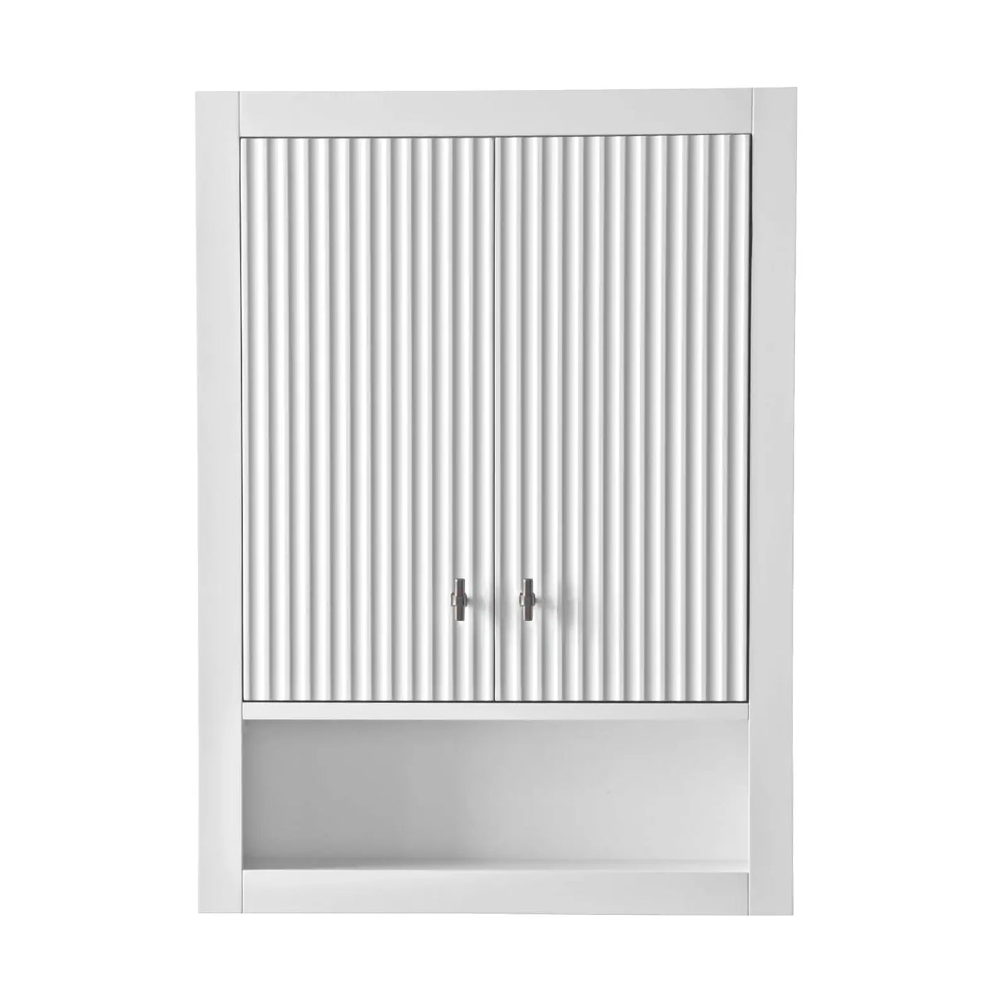 24 "Wall Mounted Bathroom Storage Cabinet with Soft Close Doors
