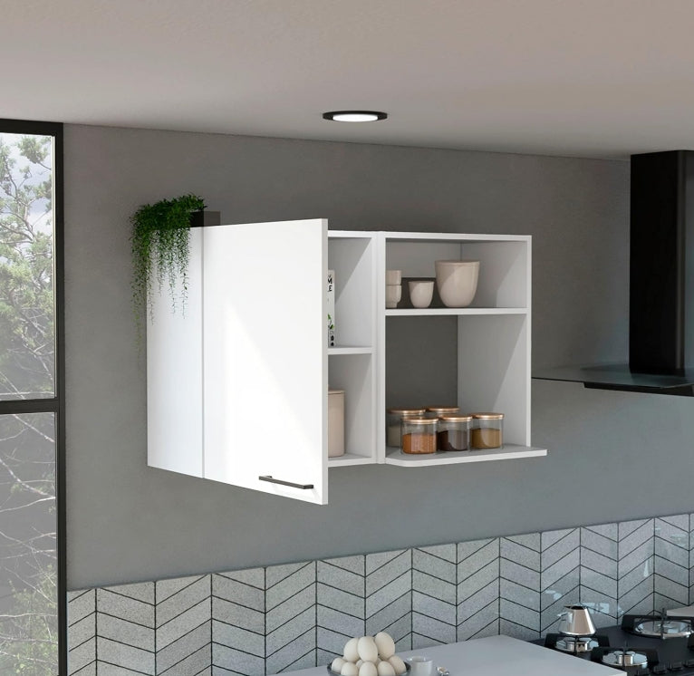 Kitchen Wall Cabinet Burwood, White Finish