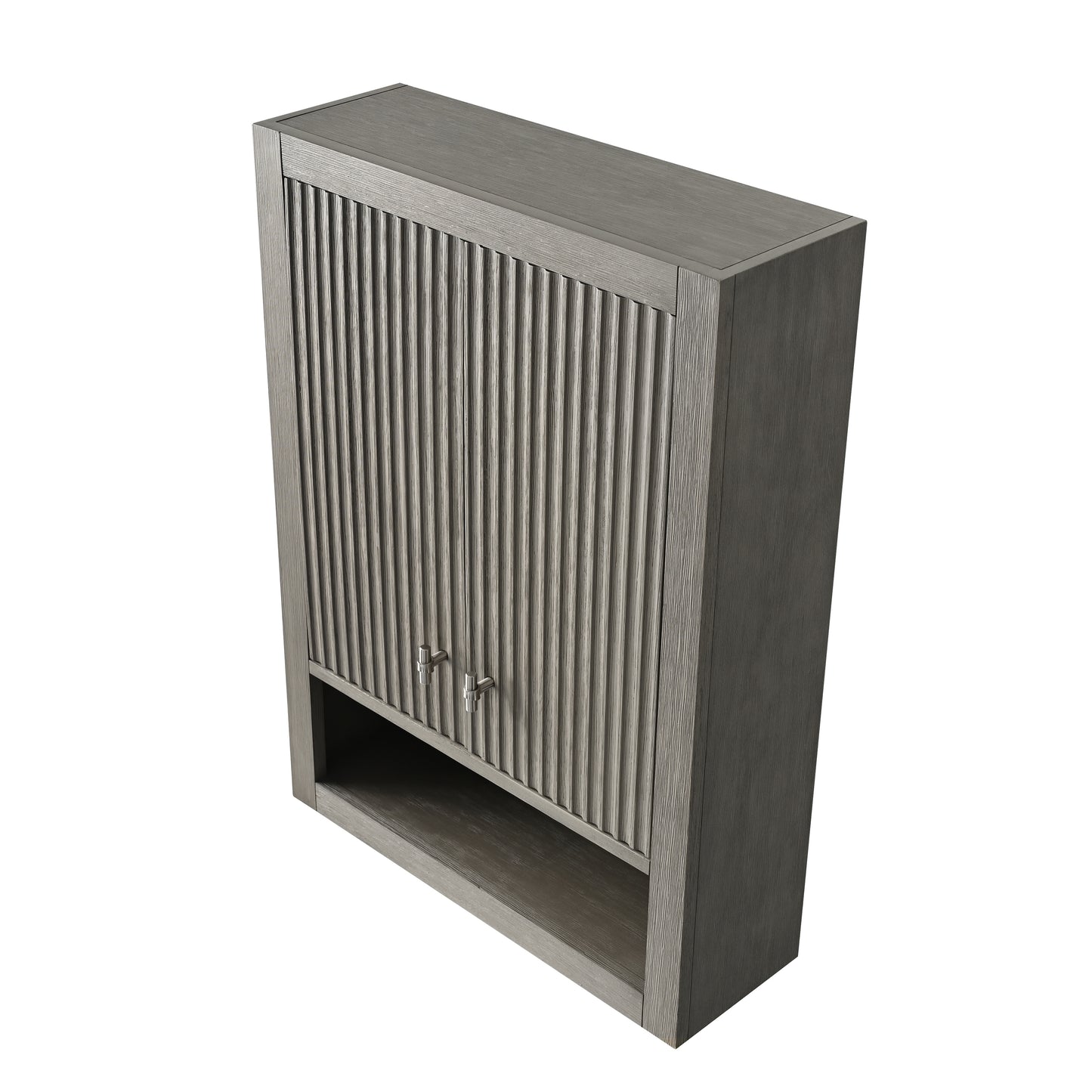 24 "Wall Mounted Bathroom Storage Cabinet with Soft Close Doors