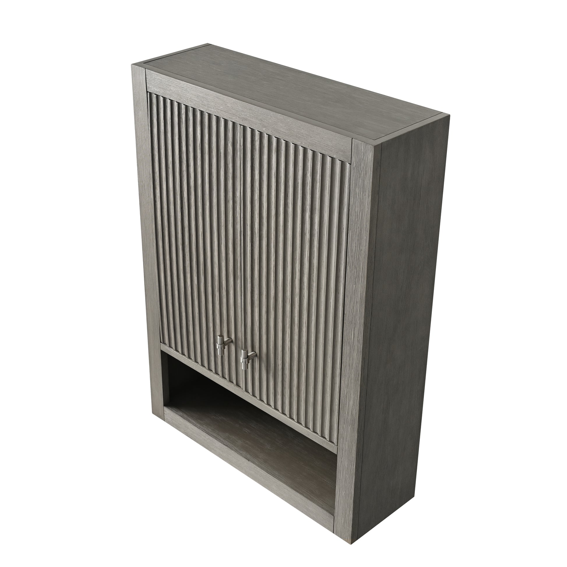 24 "Wall Mounted Bathroom Storage Cabinet with Soft Close Doors
