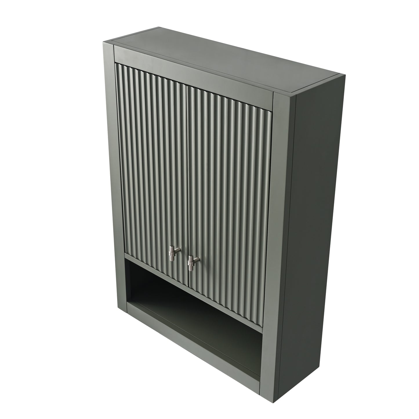 24 "Wall Mounted Bathroom Storage Cabinet with Soft Close Doors