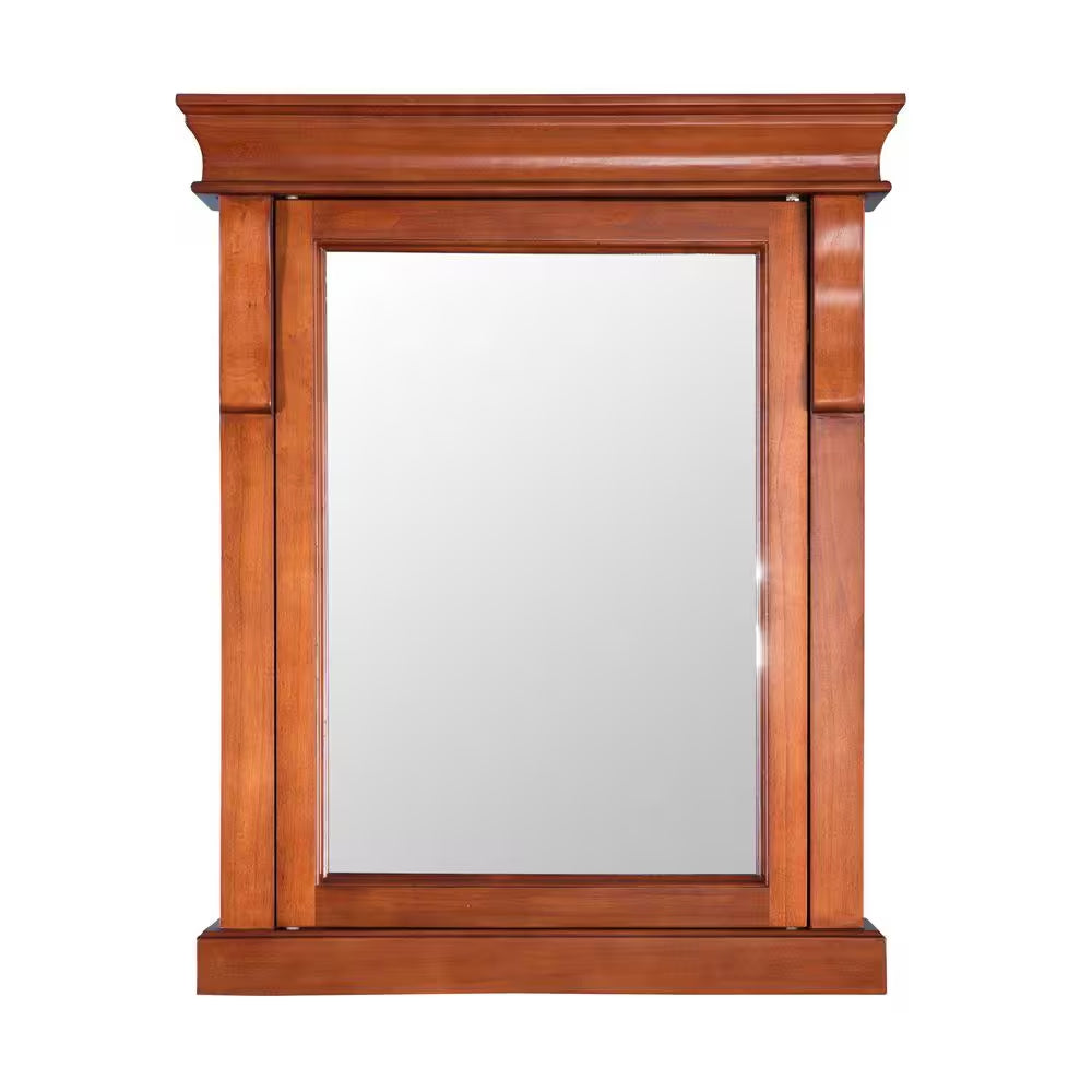 Naples 25 In. W X 31 In. H Rectangular Medicine Cabinet with Mirror