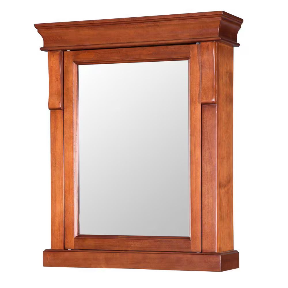 Naples 25 In. W X 31 In. H Rectangular Medicine Cabinet with Mirror