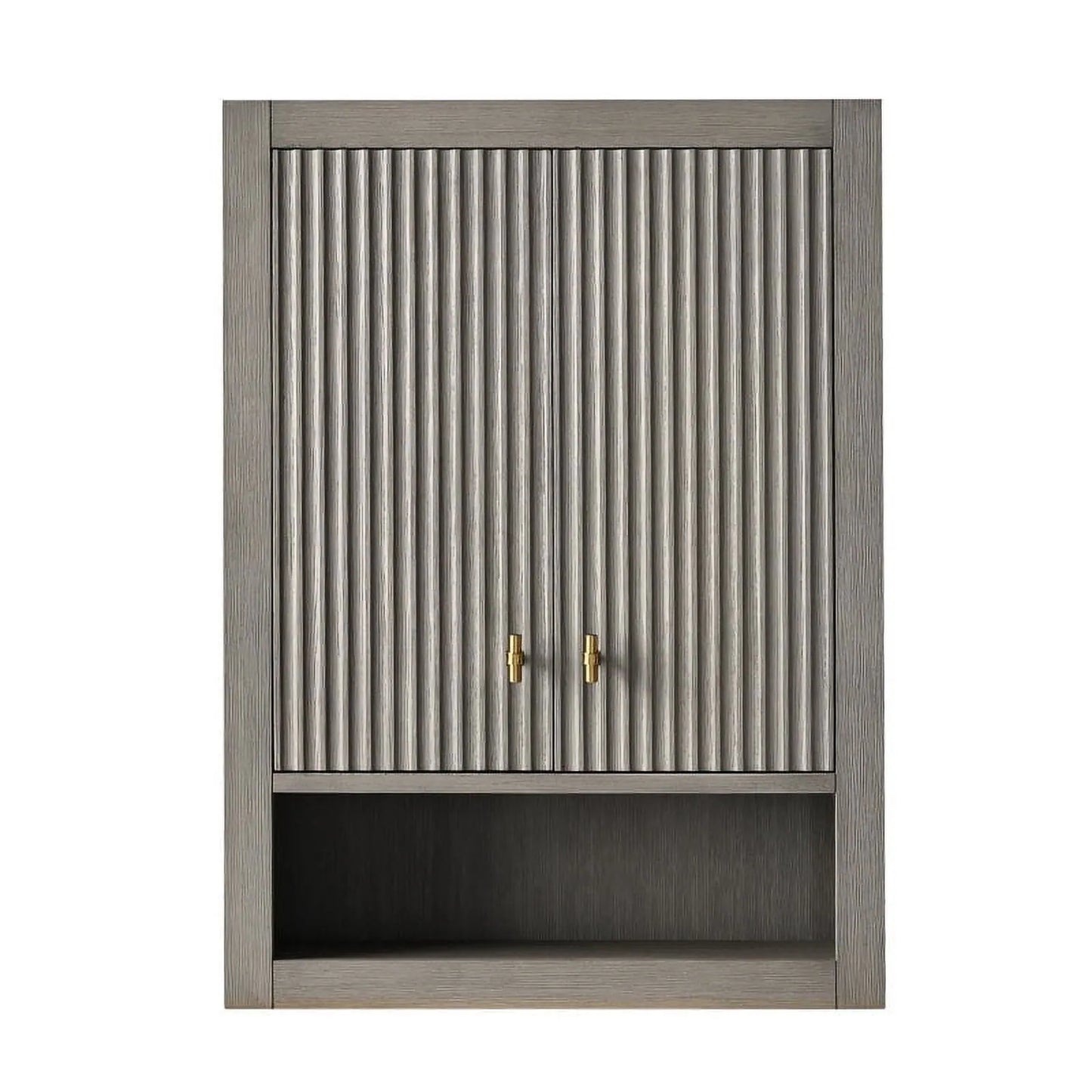 24 "Wall Mounted Bathroom Storage Cabinet with Soft Close Doors