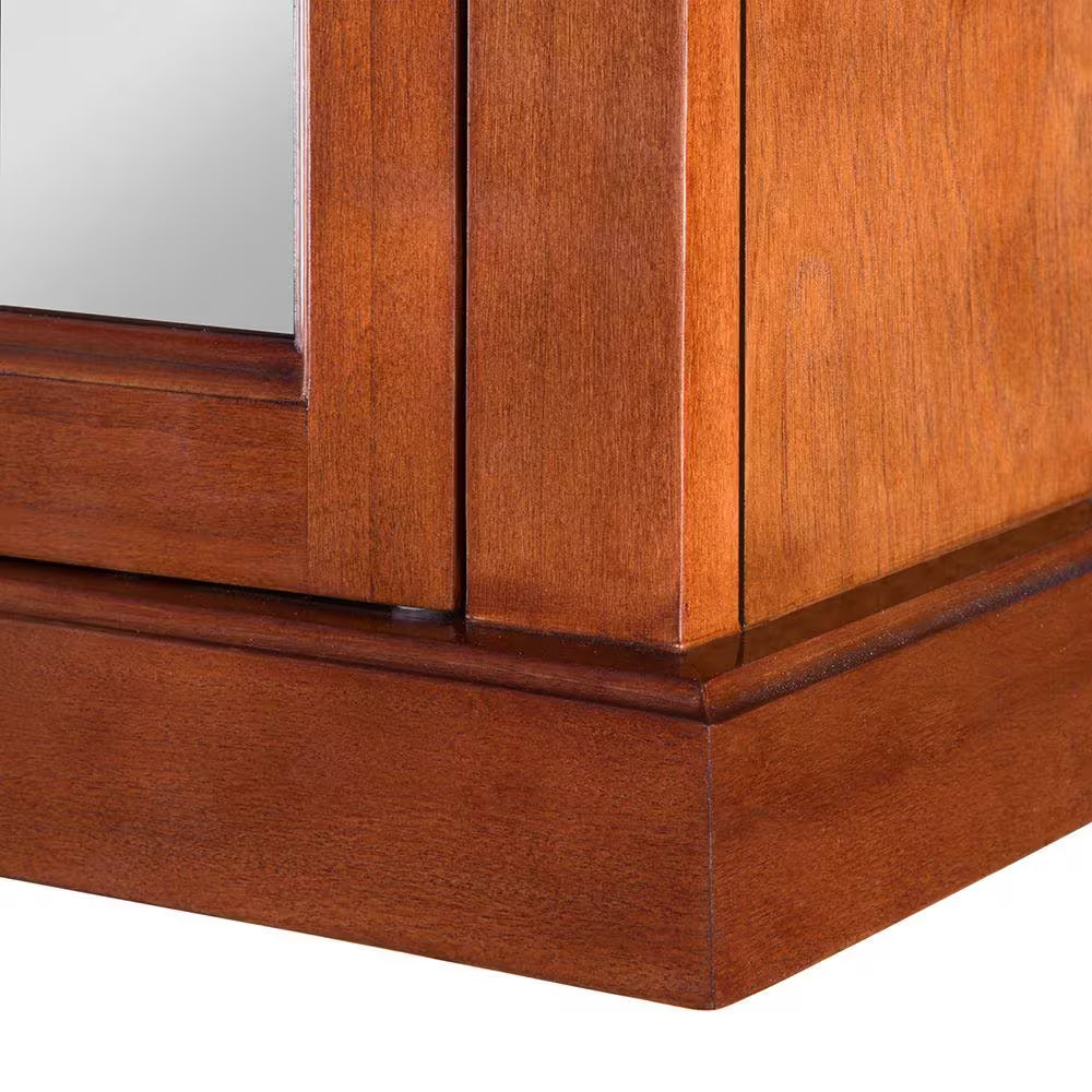 Naples 25 In. W X 31 In. H Rectangular Medicine Cabinet with Mirror